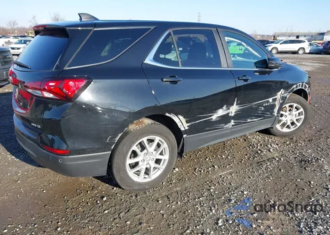 2024 Chevrolet Equinox Awd Lt из США, поврежденный, VIN 3GNAXUEG4RL188476